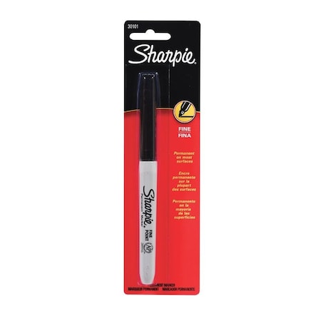 Sharpie Black Permanent Marker, Fine Tip 30101